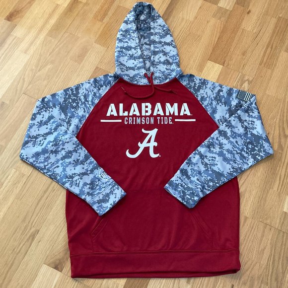 Colosseum Other - Alabama Crimson Tide Colosseum OHT Camo All American Pullover Hoodie Large